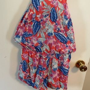 American Eagle floral romper